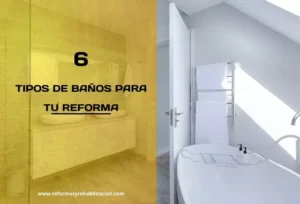 Top 6 de baños para reforma