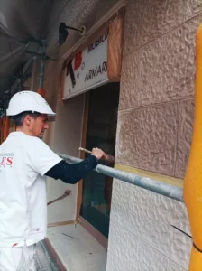 Realizando la mejor rehabilitación de fachada y sanando la fachada