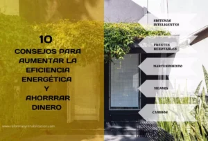 10 Consejos para aumentar la eficiencia energética y ahorrar dinero